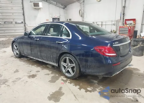 2018 Mercedes-Benz E 400 4Matic z USA, uszkodzony, nr VIN WDDZF6GB1JA396117